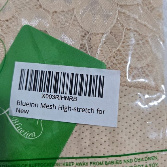 Blueinn Women's Lace trim Slip Shorts in Beige -‎ Size Small - Picture 3 of 6